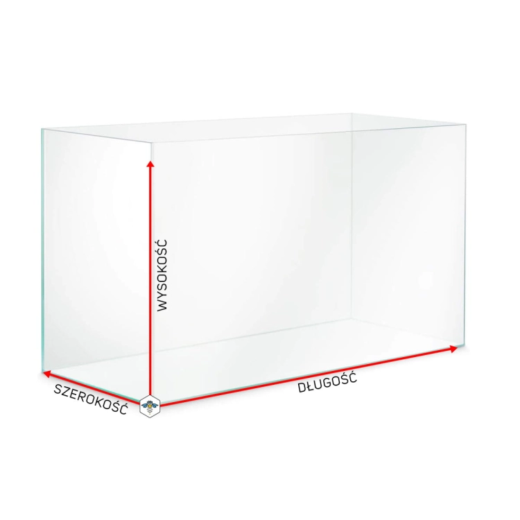 Mitoja Glass Akwarium na wymiar