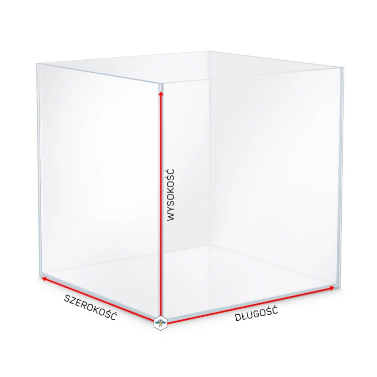 Mitoja Optiwhite Akwarium na wymiar