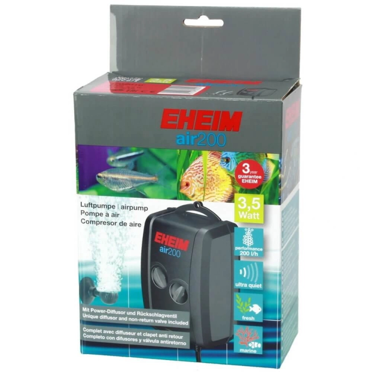 Eheim Air Pump 200 cichy napowietrzacz do akwarium