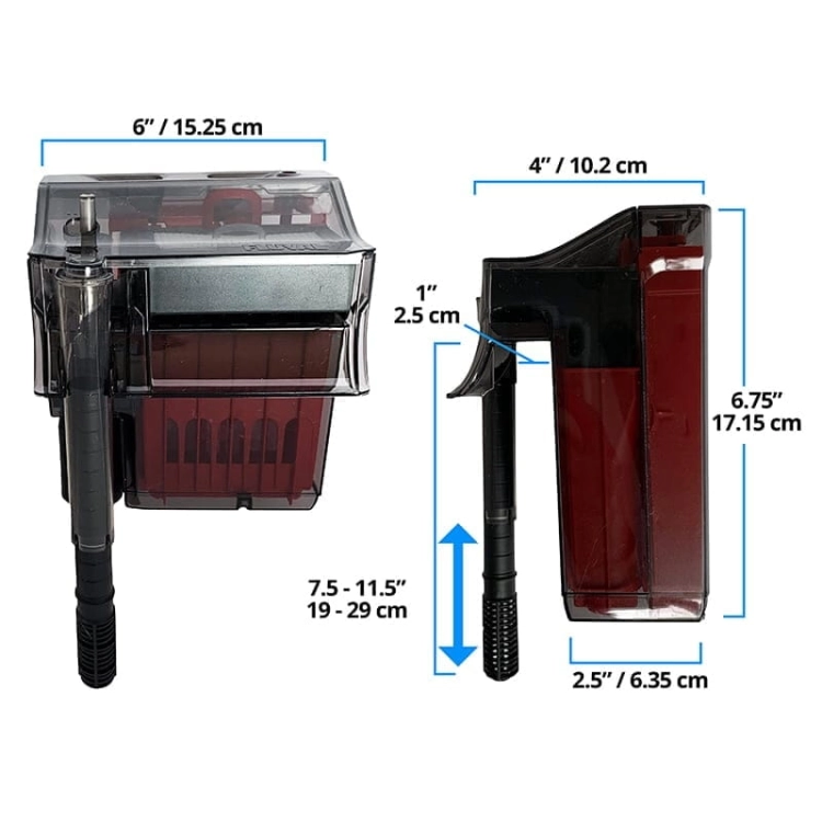Fluval C2 Filtr kaskadowy 400l/h akwarium do 115L + gratisy
