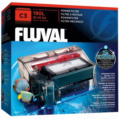 Fluval C3 Filtr kaskadowy 480l/h akwarium do 190L