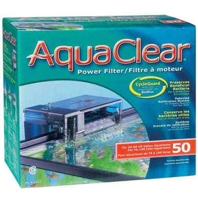 Hagen Aqua Clear 50 Filtr kaskadowy do 189L + gratisy