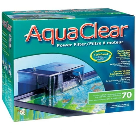 Hagen Aqua Clear 70 Filtr kaskadowy do 378L + gratisy