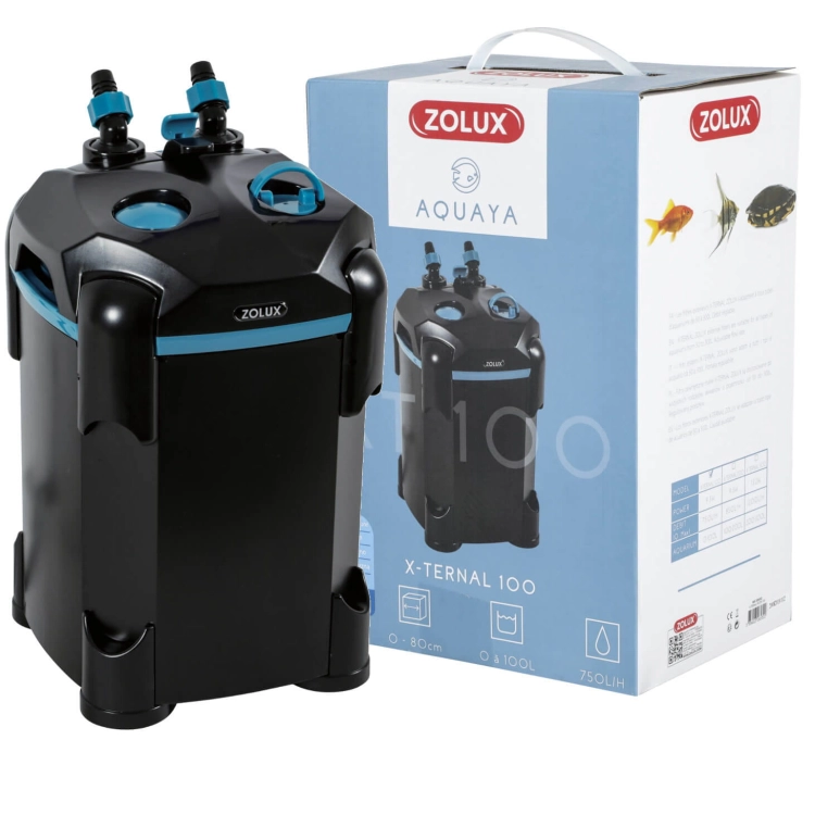 Zolux Aquaya Xternal 100 Filtr zewnętrzny do akwarium + gratisy