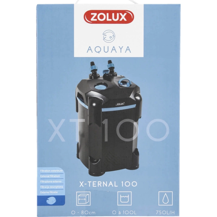 Zolux Aquaya Xternal 100 Filtr zewnętrzny do akwarium + gratisy