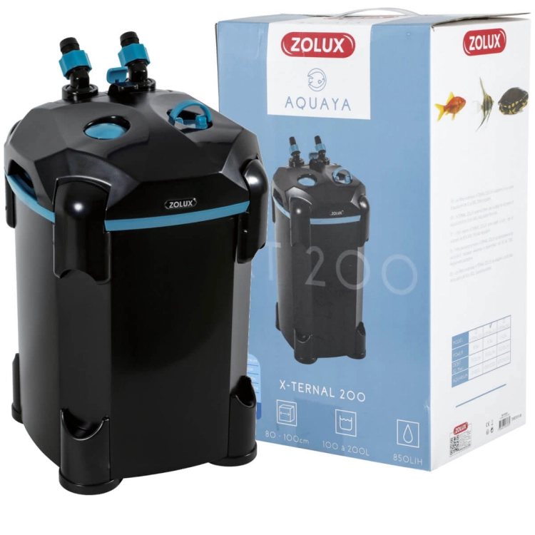 Zolux Aquaya Xternal 200 Filtr zewnętrzny do akwarium + gratisy