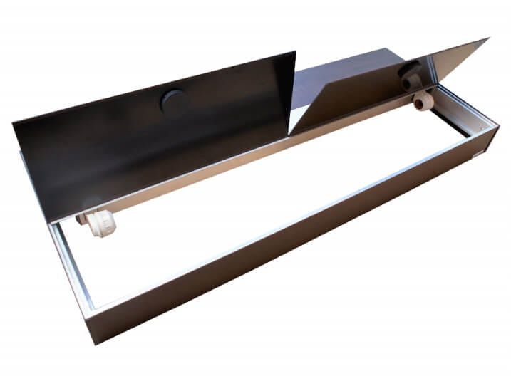 Aquastel Pokrywa aluminiowa LED na wymiar 17 kolorów