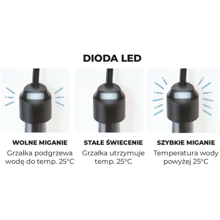 Aquael Shrimp Set Day&Night 10 czarny LED zestaw akwarium