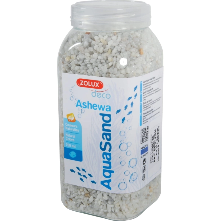 Zolux AquaSand Ashewa Biały 1,215 kg/750 ml Żwir do akwarium