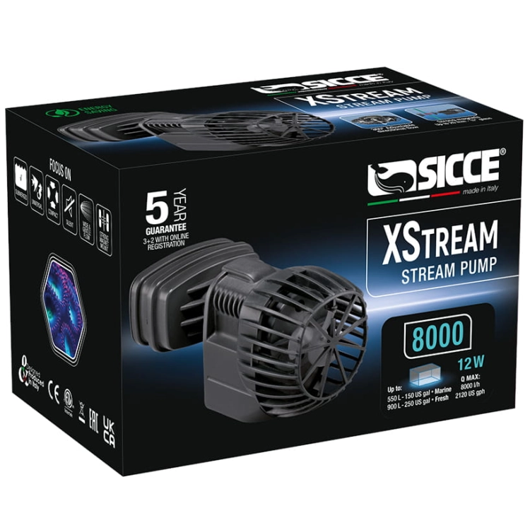 Sicce XStream 8000 Pompa cyrkulacyjna falownik wave