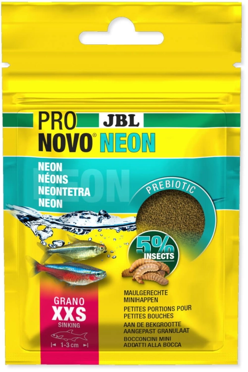 JBL Pronovo Neon Grano XXS 20 ml/16 g pokarm dla neonów i małych ryb akwariowych