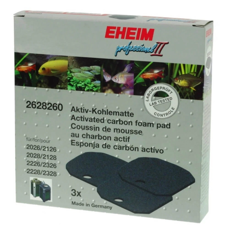 Eheim wkład gąbkowy z weglem do filtrów  eXperience 250, professionel 2226/28/2326/28 (2628260)