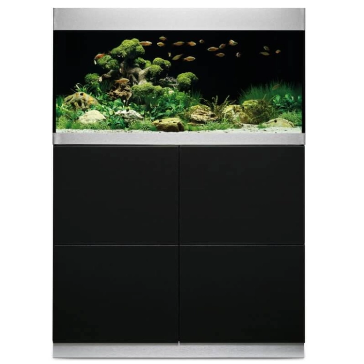 Oase HighLine 200 LED czarny akwarium + szafka