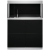 Oase HighLine 200 LED czarny akwarium + szafka