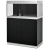 Oase HighLine 200 LED czarny akwarium + szafka