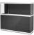Oase HighLine Optiwhite 600 antracyt zestaw akwarium + szafka