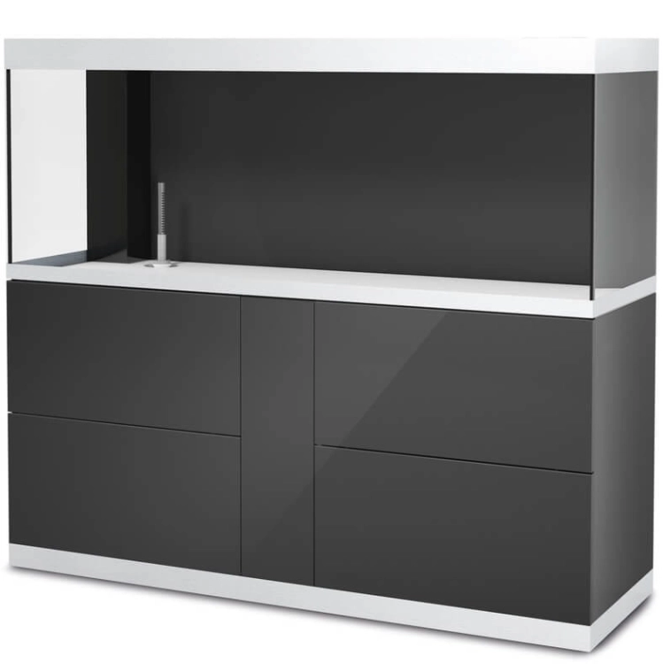 Oase HighLine Optiwhite 600 antracyt zestaw akwarium + szafka
