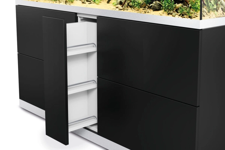 Oase HighLine Optiwhite 600 antracyt zestaw akwarium + szafka