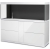Oase HighLine Optiwhite 600 biały zestaw akwarium + szafka