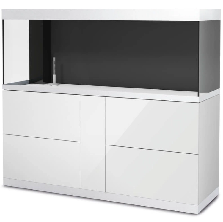 Oase HighLine Optiwhite 600 biały zestaw akwarium + szafka