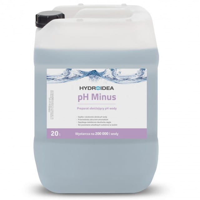 Hydroidea pH Minus  20 l - Obniża ph wody