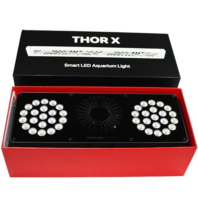 MicMol Thor X 120W Oświetlenie LED do akwarium morskiego + kontroler manualny