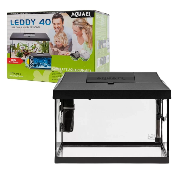Aquael Leddy Day&Night 40 2.0 Zestaw akwarium LED czarny