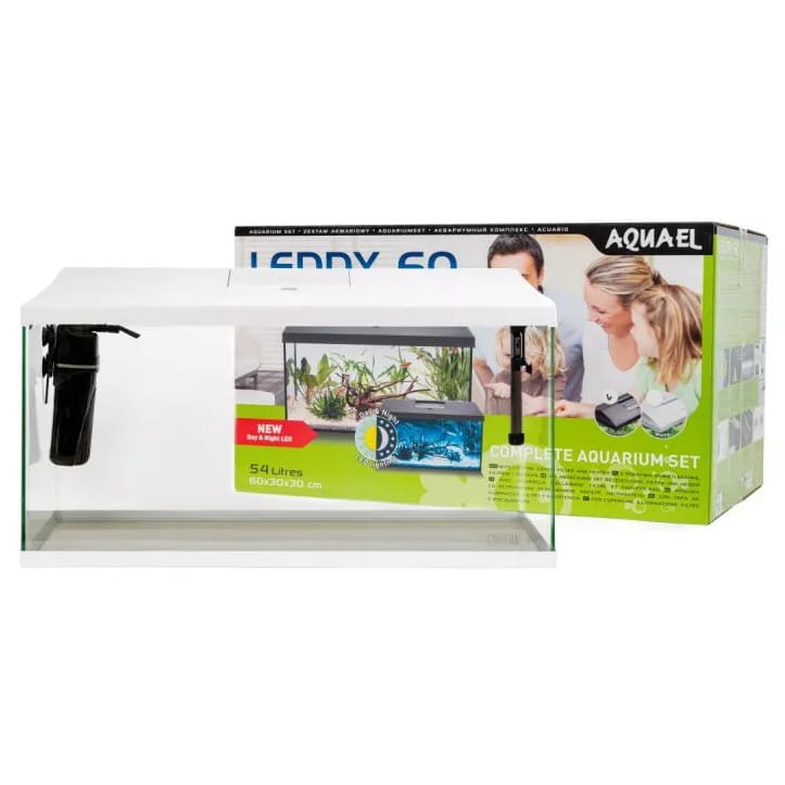 Aquael Leddy Plus Day&Night 60 2.0 Zestaw akwarium LED biały