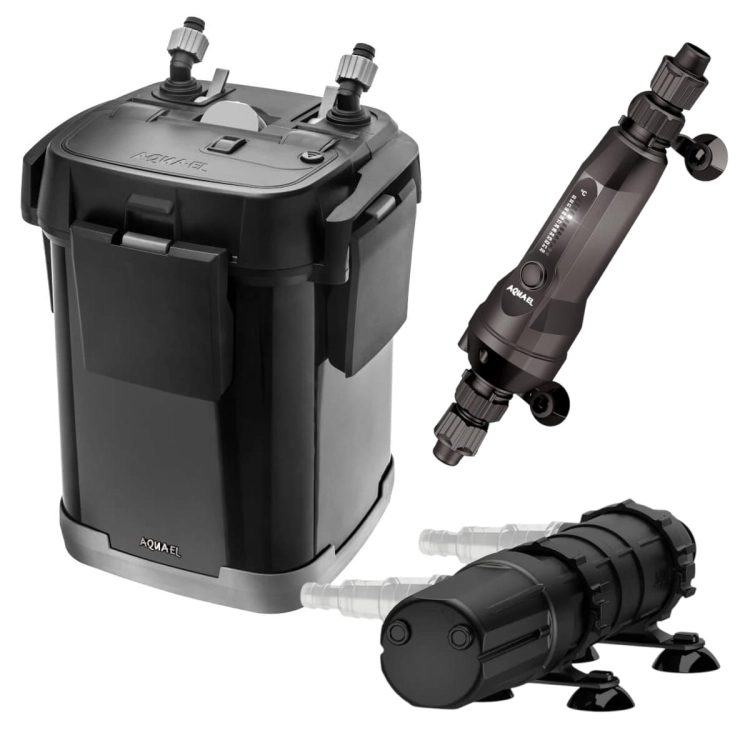 Aquael Ultramax 1000 filtr zewnętrzny 300l+grzałka+UV