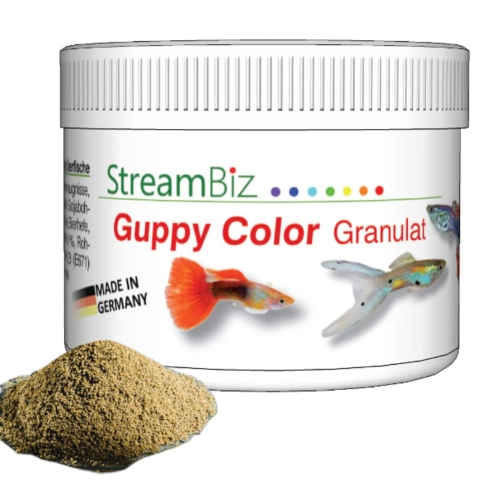 StreamBiz Guppy Color Granulat 40g Wybarwiajacy pokarm dla gupików