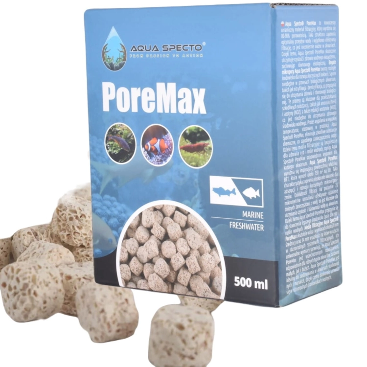 Aqua Specto PoreMax 500 ml wysokoporowaty wkład do filtra