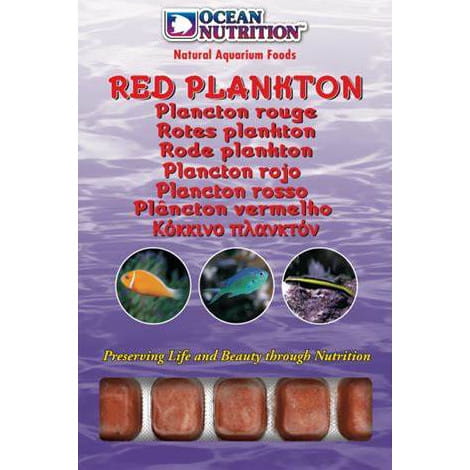 Ocean Nutrition Red Plankton 100g mrożony pokarm dla zwierząt morskich