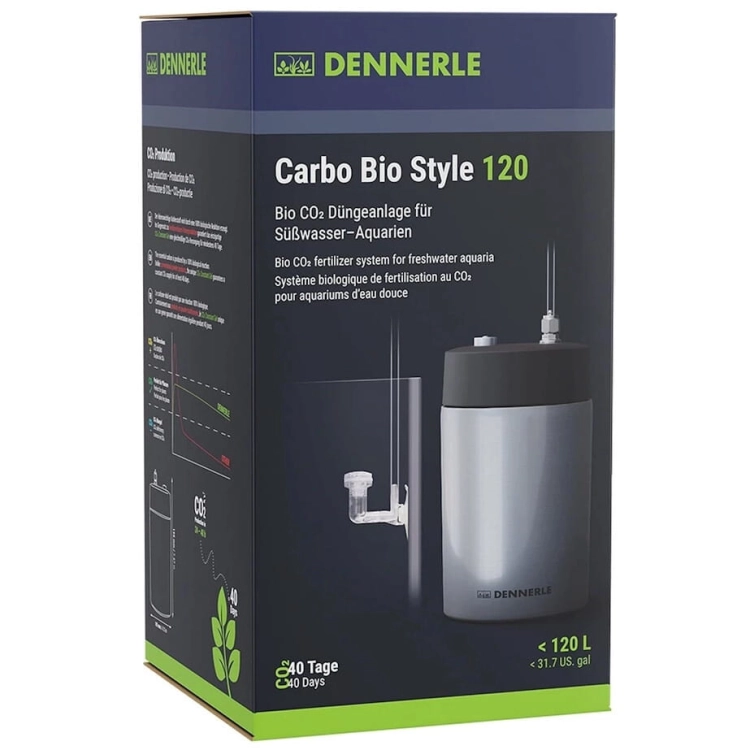 Dennerle Bio Styl 120 - Kompletny zestaw CO2