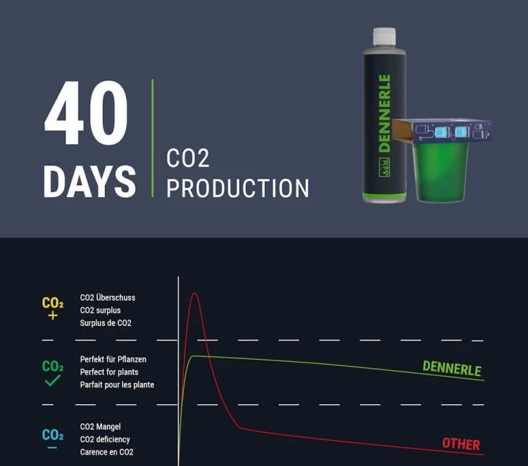 Dennerle Bio Styl 120 - Kompletny zestaw CO2