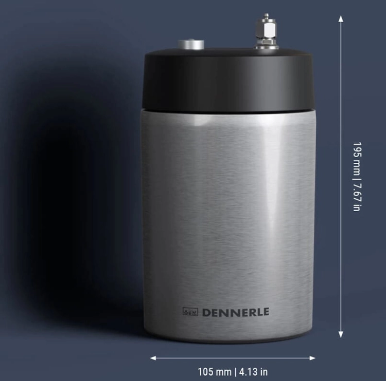 Dennerle Bio Styl 120 - Kompletny zestaw CO2