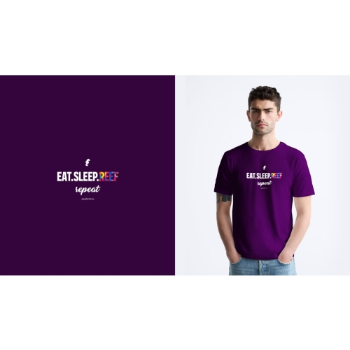 Koszulka Aguforest "Eat, sleep, reef, repeat” od S do XXL