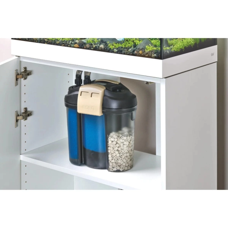 Eden FES 100 Filtr zewnętrzny kubełkowy do akwarium 120l + gratisy