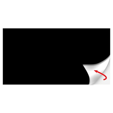 Hobby Tło do akwarium 120x50cm Pre-cut Black self-adhesive
