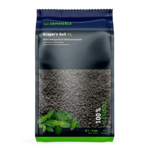 Dennerle Scaper‘s Soil 4L aktywne podłoże do akwarium i krewetkarium