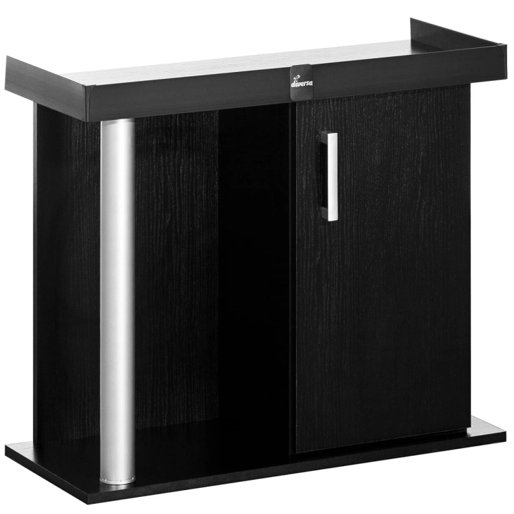 Diversa Comfort czarna szafka pod akwarium 100x50x67cm