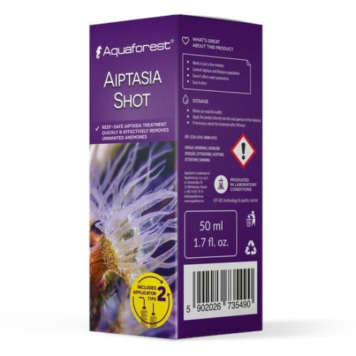 Aquaforest Aiptasia Shot 50 ml Preparat do zwalczania Aiptasii