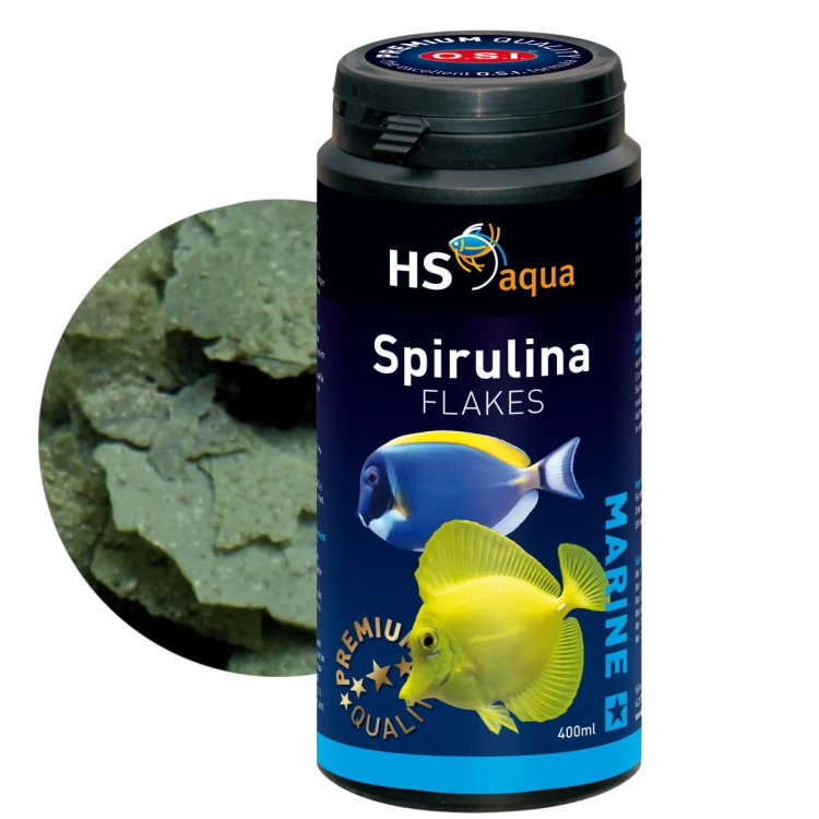 HS/O.S.I. Marine Spirulina Flakes 400ml/70g pokarm dla ryb morskich