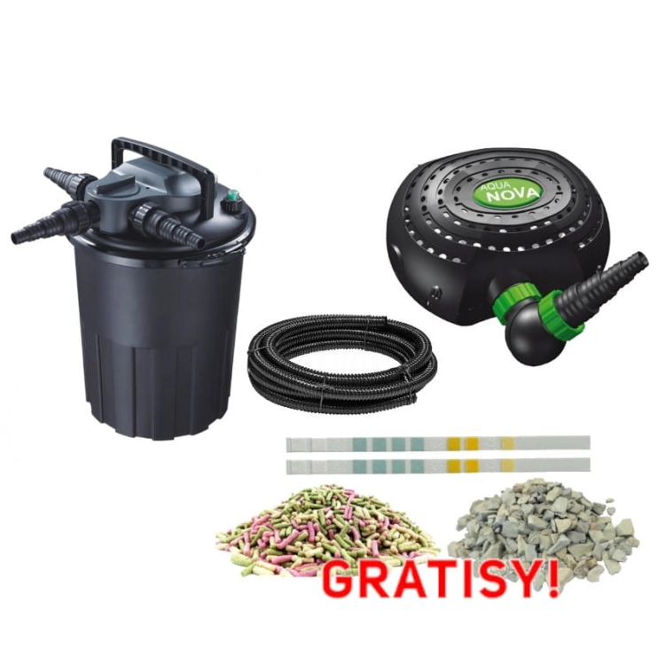 Zestaw SET 22 Filtr UV-C do oczka 15000L + Pompa 10000l/h