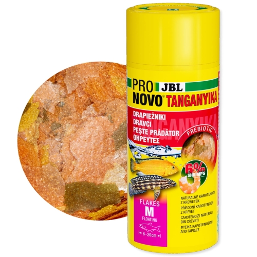 JBL Pronovo Tanganyika Flakes M 1000ml - 170g Pokarm dla pyszczaków