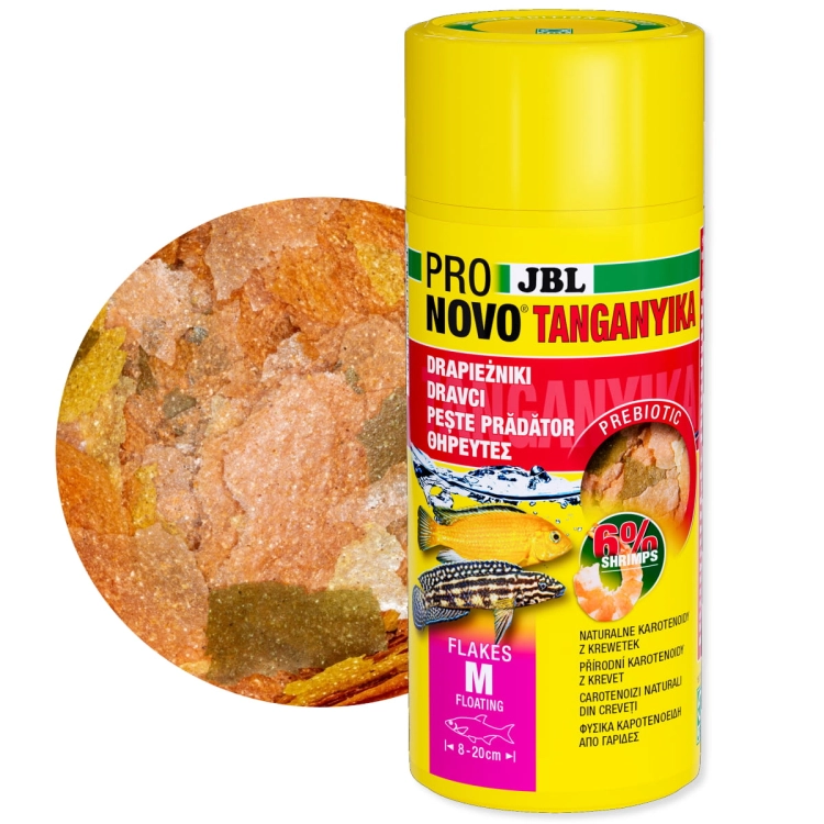 JBL Pronovo Tanganyika Flakes M 1000ml - 170g Pokarm dla pyszczaków