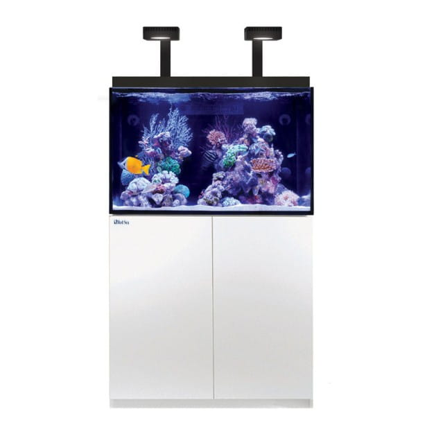 Red Sea MAX E Model 260 Biały - Zestaw akwarium morskie + szafka