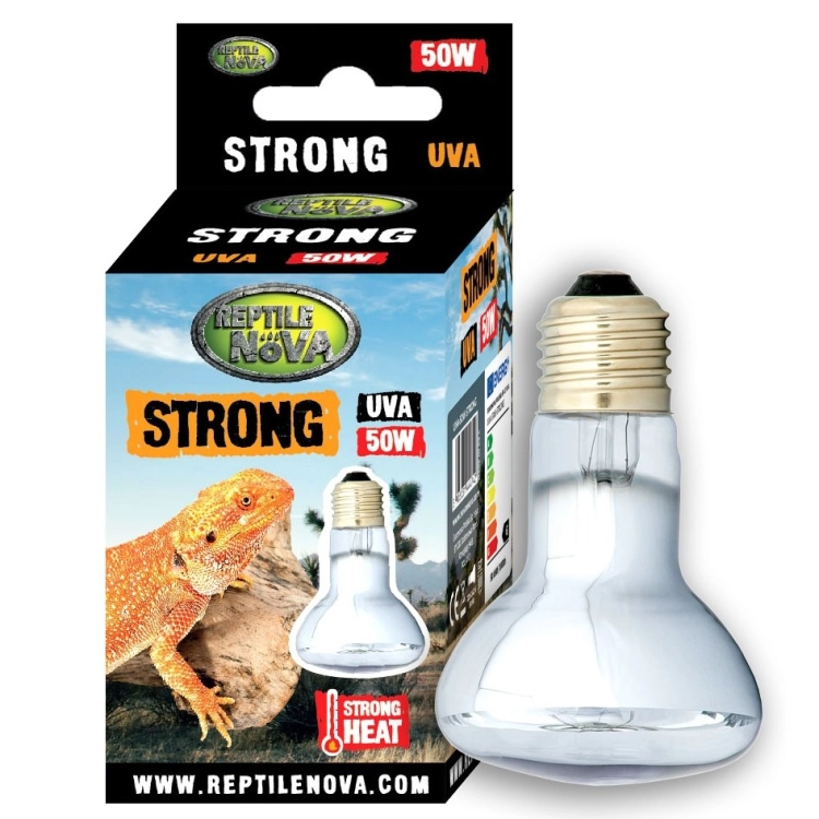 Reptile Nova Strong UVA 50W żarówka grzewcza do terrarium