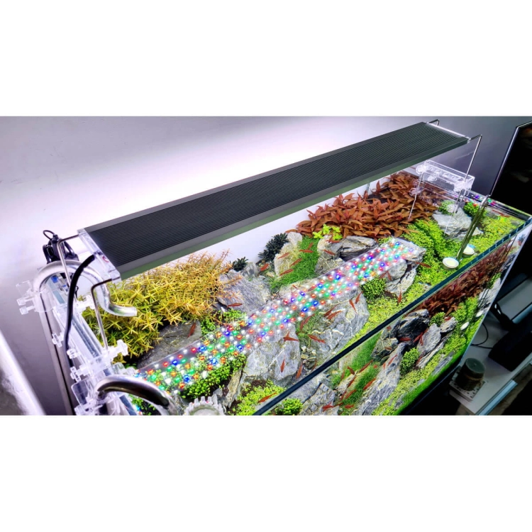 Happet  AquaLED RGB Lampa oświetlenie LED 45W/45cm do akwarium