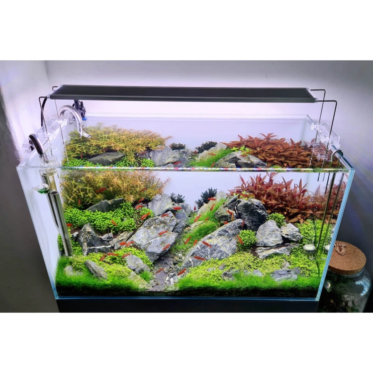 Happet  AquaLED RGB Lampa oświetlenie LED 45W/45cm do akwarium