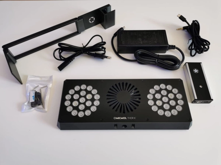 MicMol Thor X 120W Oświetlenie LED do akwarium morskiego + kontroler manualny